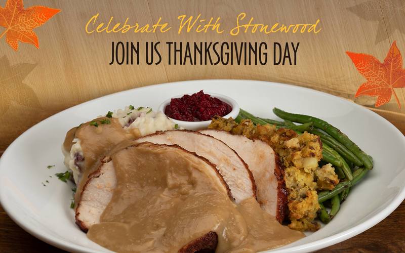 Enjoy Thanksgiving Day Dinner with Stonewood