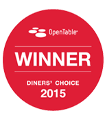 OpenTable Diners Choice Award