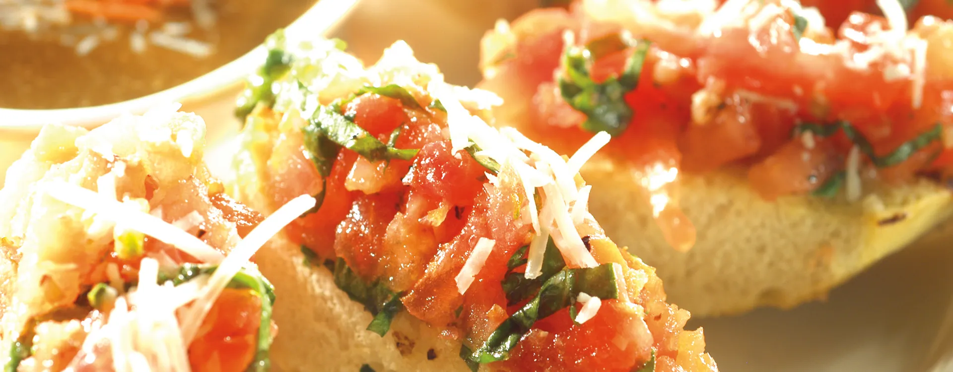 Menu Page Header Image Example of Food
